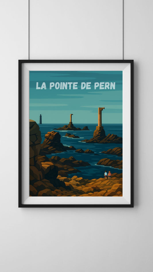 Affiche " La pointe de Pern"