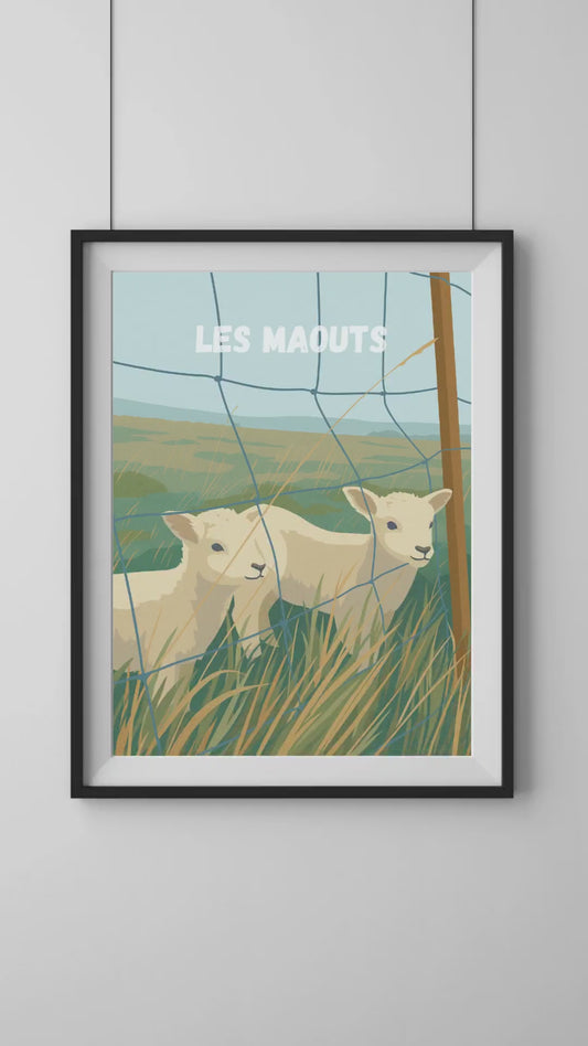Affiche "Les maouts"